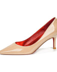 Classic Louboutin Red Bottom Glittery Heels- Superior