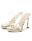 Celine Chic Transparent High Heels