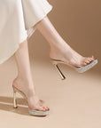 Celine Chic Transparent High Heels