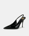 Luxe pointed slingback heels with a sleek high-heel silhouette and refined designer-inspired appeal. Perfect for power dressing, evening events, or statement styling. Available in sizes 34–43. Step into iconic sophistication—shop now!