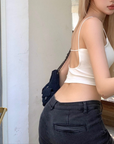 Lola Backless Built-In Bra Top