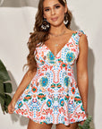 Floral Push Up Swimdress and Shorts
