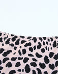 Frilled Leopard High Waist Bikini