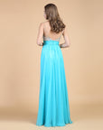 Samantha Blue Maxi Gown