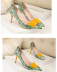 Cora Serpentine Heels