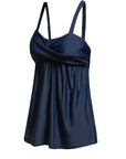 Fema Navy Blue Tankini Set