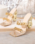 Cleopatra Gold Sandals
