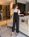 Korean Style Bib Jumpsuit Set