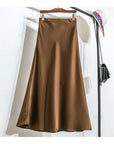 Melvin Satin Skirt