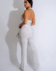 Samuel Halter Neck Sequin Jumpsuit