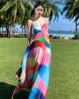 Multicolor Beach Dress