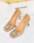 Rhinestone Pump Heels