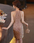 Kaya Sequin Partywear Dress