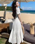 French Style Embroidery Dress