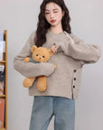 Seoul Buttoned Sweater
