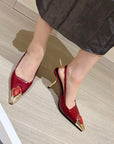 Nicole YSL Heels