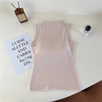 High Neck Padded Camisole Top