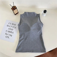 High Neck Padded Camisole Top
