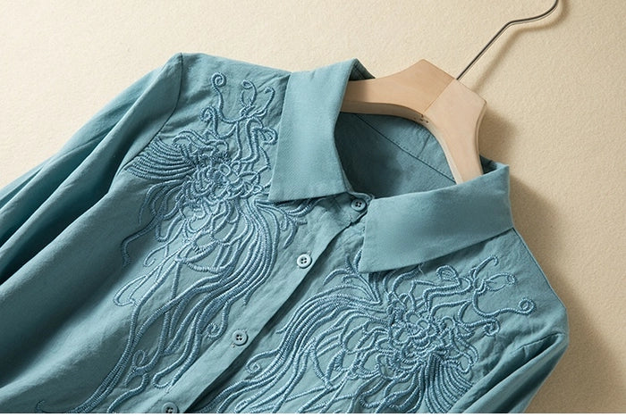 Rosalie Embroidered Shirt