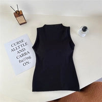 High Neck Padded Camisole Top