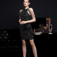 Kaya Sequin Partywear Dress