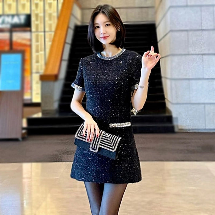 Lara Starry Sheath Dress