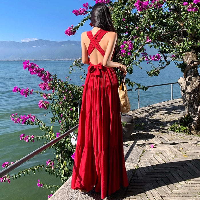 Ruby Slit Maxi Dress
