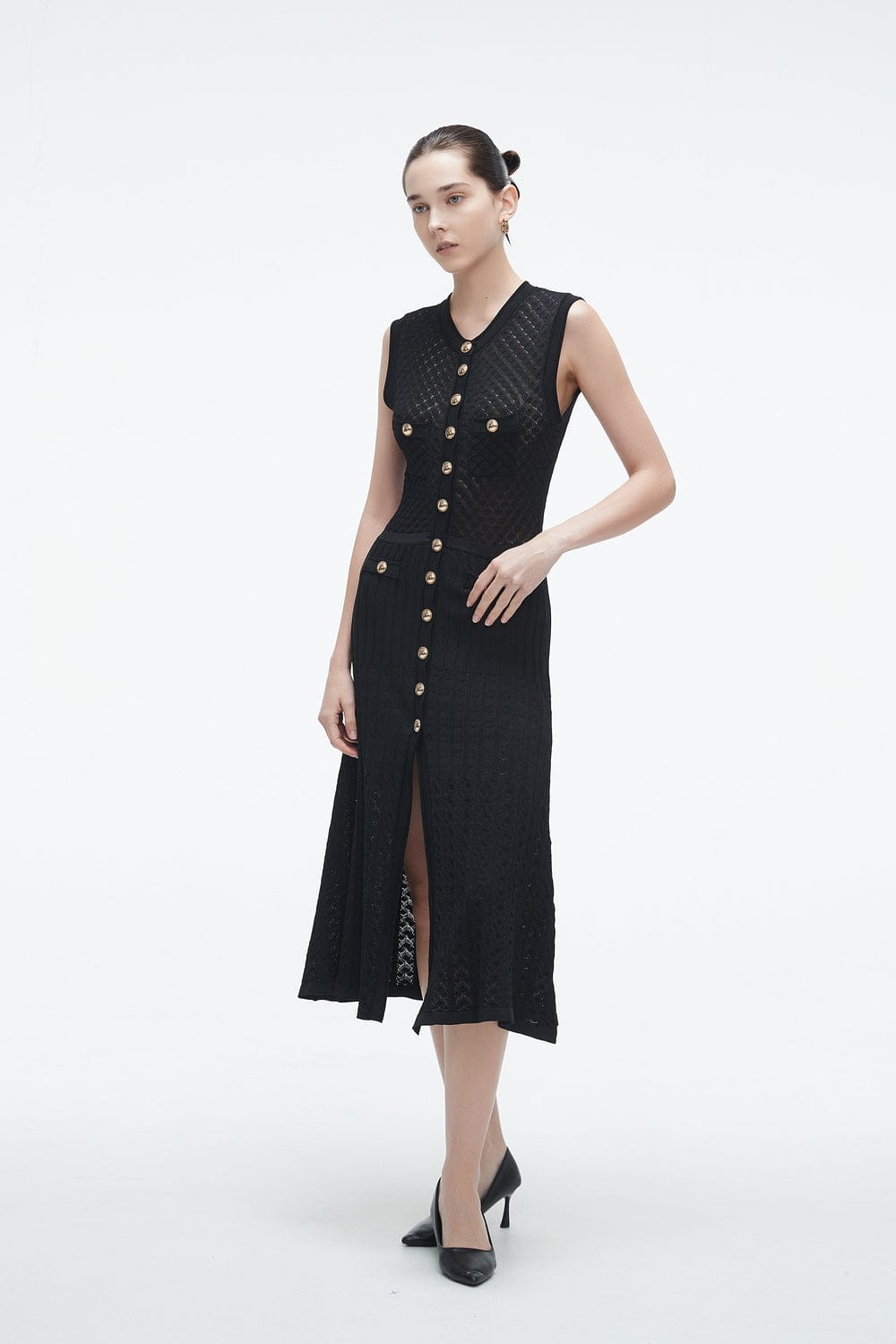 VERV Sandro Knit Midi Dress