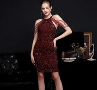 Kaya Sequin Partywear Dress