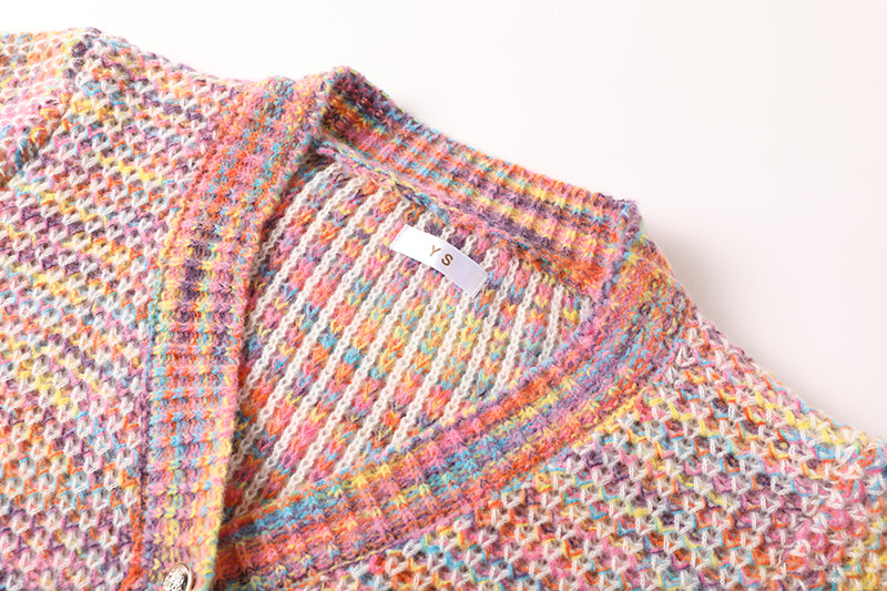 Jordyn Multicolor Tassel Coat