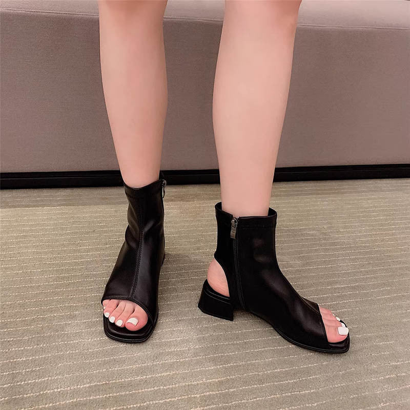 Esther Open Toe Gladiator