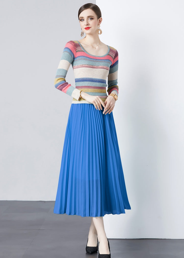 Meadow Pleated Skirt Set