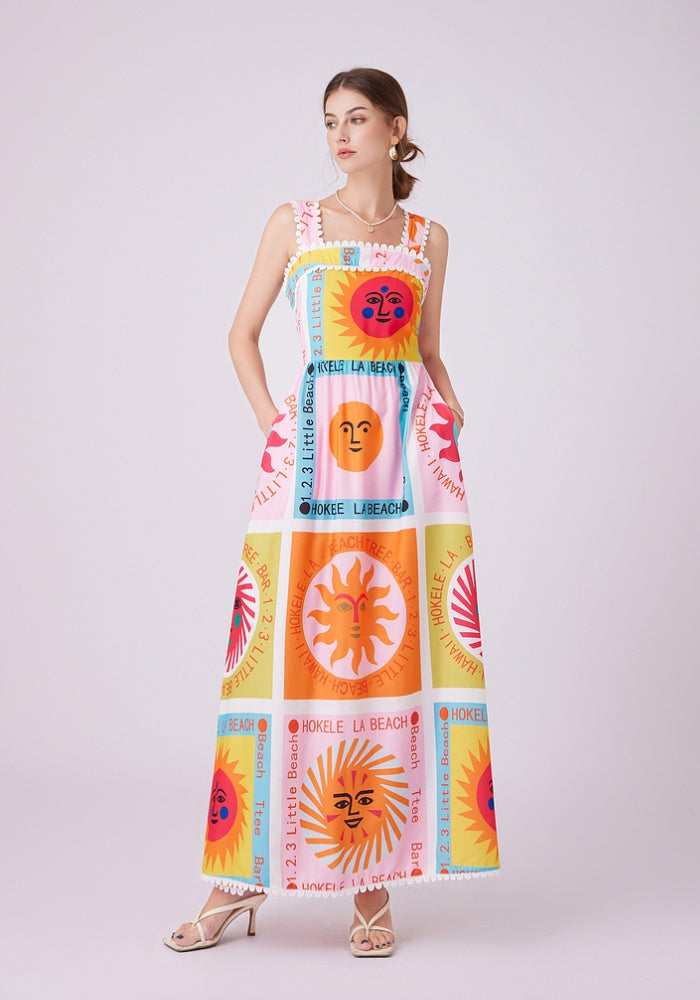 Raya Blooming Printed Dress