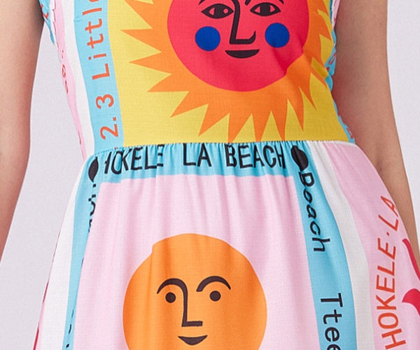 Raya Blooming Printed Dress
