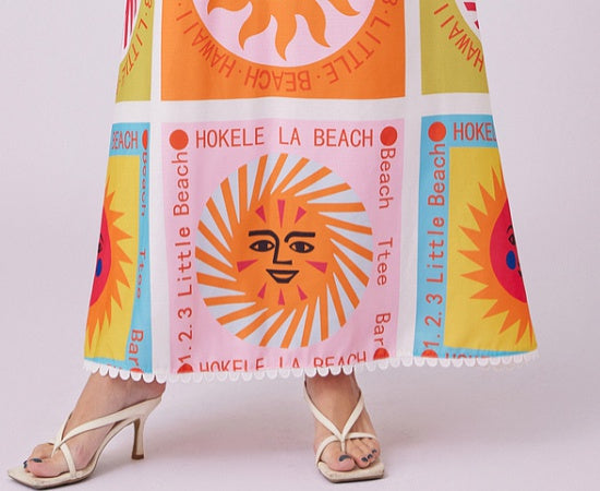 Raya Blooming Printed Dress