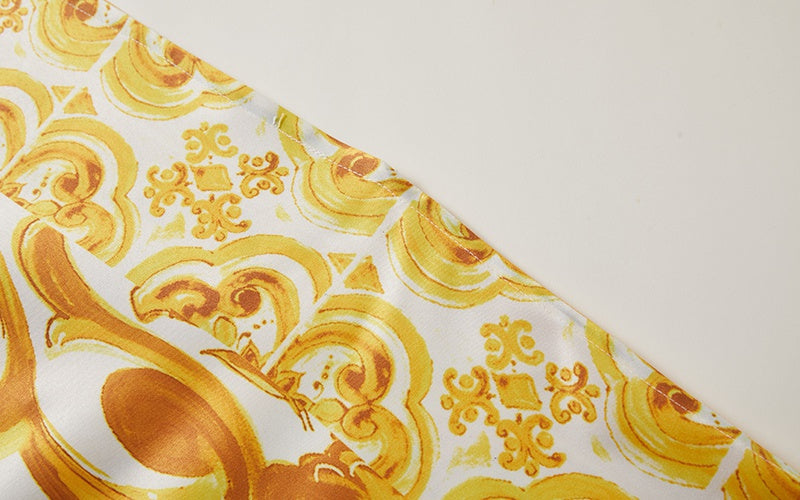 Selah Printed Retro Style Kaftan Dress