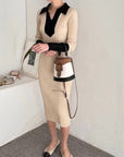 Saylor Knit Midi Dress