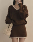 Knit Sweater and skirt set
