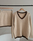 Knit Sweater and skirt set
