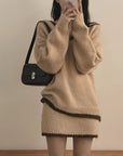 Knit Sweater and skirt set