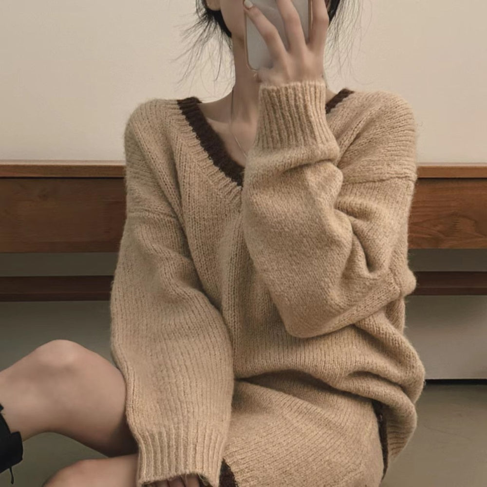 Knit Sweater and skirt set