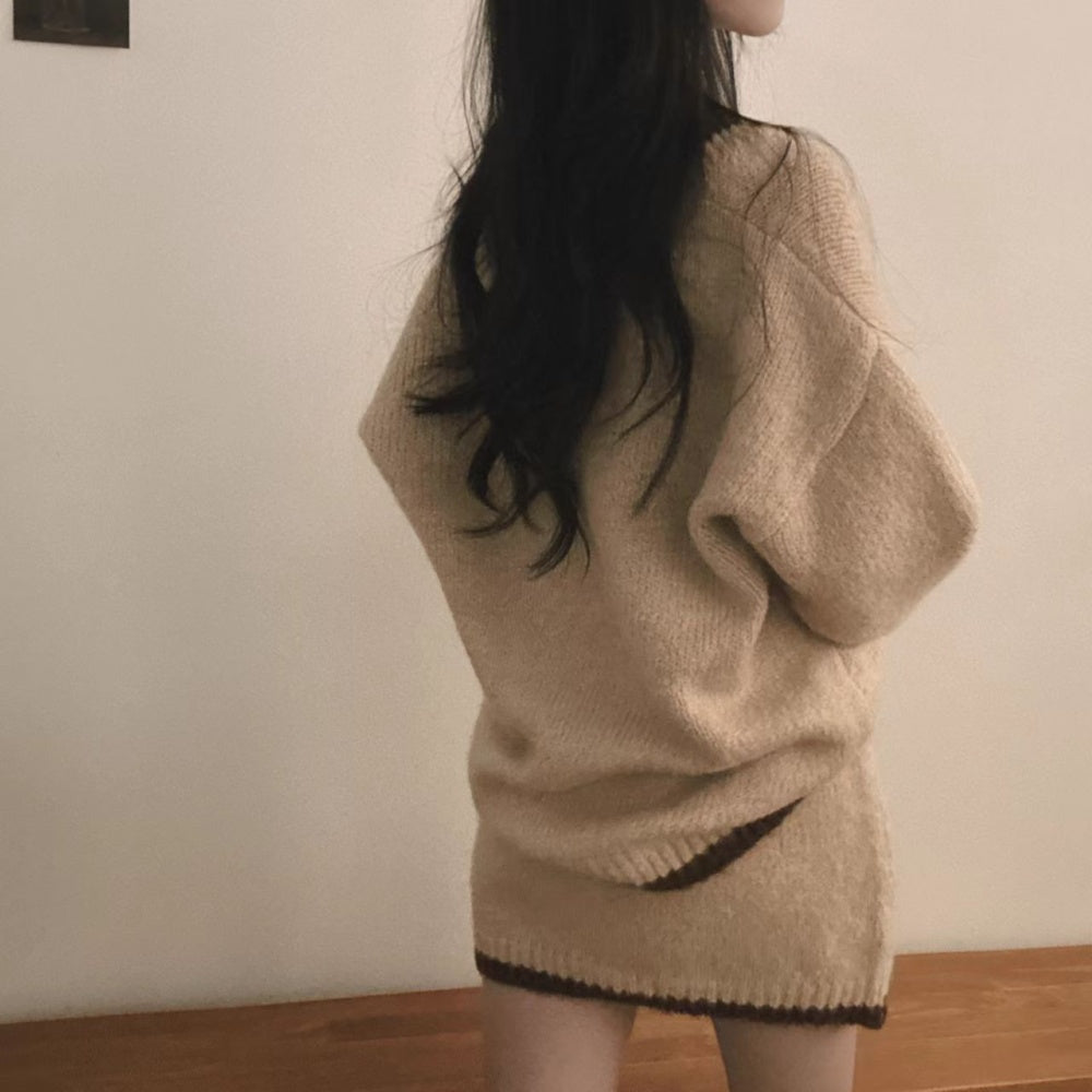 Knit Sweater and skirt set