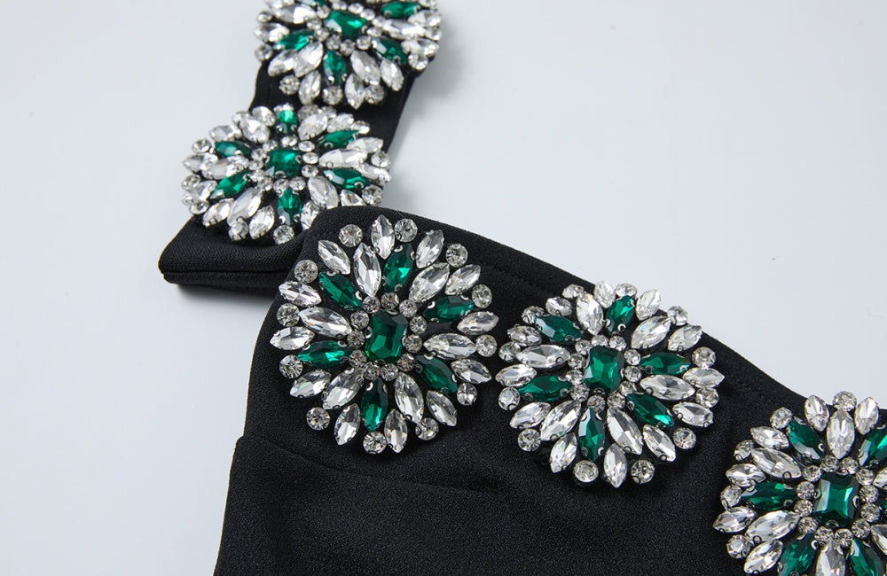 Natalia Rhinestone Dress