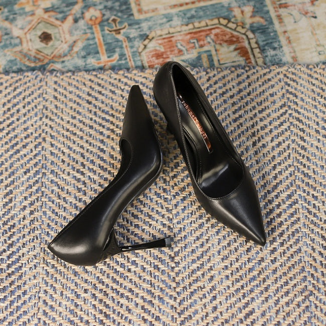 Black High Heel Stilettoes