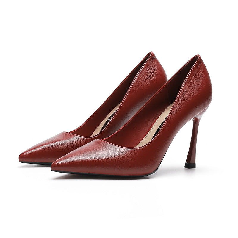 Red High Heel Stilettoes