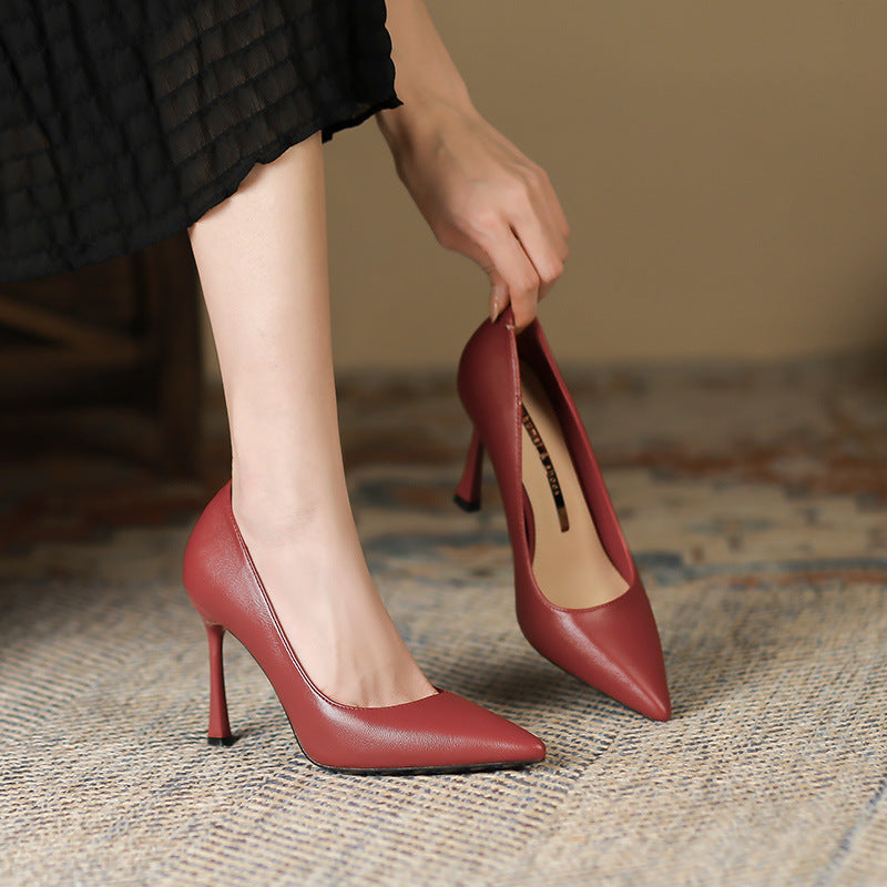 Red High Heel Stilettoes
