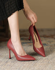 Red High Heel Stilettoes