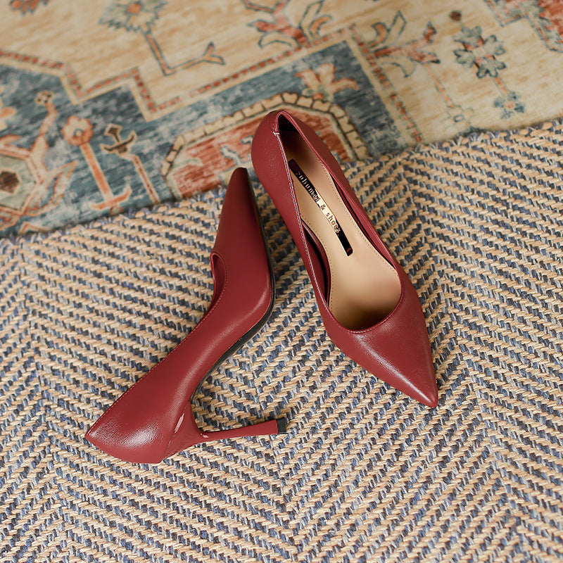 Red High Heel Stilettoes