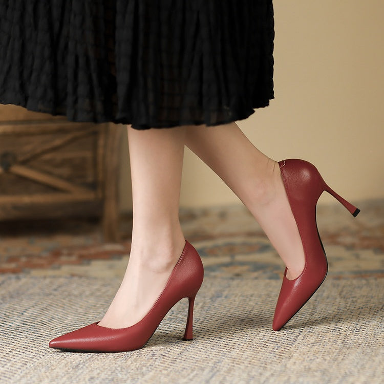 Red High Heel Stilettoes