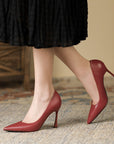 Red High Heel Stilettoes